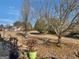 Large backyard with mature trees and landscaping at 1598 Thornwick Trce, Stockbridge, GA 30281