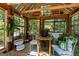 Bright and airy sunroom filled with plants, offering a peaceful indoor-outdoor experience at 3806 Bill Gardner Pkwy, Locust Grove, GA 30248