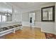 Entryway with hardwood floors and a view of the kitchen at 2984 Walt Stephens Rd, Jonesboro, GA 30236