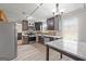 Modern kitchen featuring stainless steel appliances and updated cabinetry at 5260 Shirewick Dr, Lithonia, GA 30058