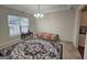 Bright dining room with large window and decorative rug at 7019 Blue Sky Dr, Locust Grove, GA 30248