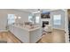 Spacious living room with fireplace, modern furniture, and large windows providing ample light at 5626 Wyncreek Sw Cir, South Fulton, GA 30331