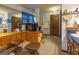 Large bathroom with double sinks and a walk-in shower at 8806 Clear Creek Ct, Douglasville, GA 30135