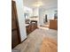 Bathroom with double sinks, wood cabinets, and neutral tile at 8806 Clear Creek Ct, Douglasville, GA 30135