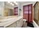 Clean bathroom with shower and tub at 5546 Stoneybrook Se Ct, Mableton, GA 30126