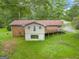 Ranch house with a large backyard and driveway at 200 Old Stagecoach Dr, Stockbridge, GA 30281