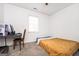 Simple bedroom with a double bed and workspace at 308 Royal Crescent Way, Stockbridge, GA 30281