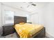 Bedroom with double bed and dark brown dresser at 308 Royal Crescent Way, Stockbridge, GA 30281