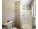 Clean bathroom with shower stall and toilet at 3205 Cadiz Cir, South Fulton, GA 30349