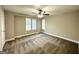 Bedroom with ceiling fan and neutral decor at 3951 Wabash Ln, Ellenwood, GA 30294