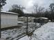 Backyard with shed and chain link fence at 1434 Butler St, Jonesboro, GA 30236