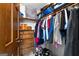 Large walk in closet with ample shelving and hanging space at 206 Sandown Dr, Peachtree City, GA 30269