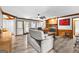 Living room with fireplace and wood floors at 206 Sandown Drive, Peachtree City, GA 30269