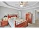 Spacious bedroom with ceiling fan and dresser at 125 Fawn Brook Pass, Fayetteville, GA 30215