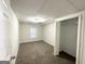 Simple bedroom with carpet flooring and a closet at 1618 Old Alabama Rd, Austell, GA 30168