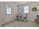 Basement with table and chairs near door at 32 American Walk, Peachtree City, GA 30269