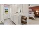 Double vanity bathroom with view to the bedroom at 300 Silver Moon Drive, Loganville, GA 30052