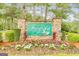 Fairfield Plantation entrance sign with landscaping at 3153 Sweetbriar Dr, Villa Rica, GA 30180