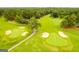 Aerial view of a section of the golf course at 3153 Sweetbriar Dr, Villa Rica, GA 30180