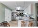 Kitchen with granite countertops, stainless steel appliances, and island at 3153 Sweetbriar Dr, Villa Rica, GA 30180
