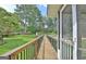 Deck leading to the pool and backyard at 100 Aspen Way, Fayetteville, GA 30214