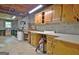 Spacious workshop with workbench and ample storage at 100 Aspen Way, Fayetteville, GA 30214