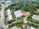 Aerial view of commercial property with building and parking lot at 4995 Reservoir Dr, Douglasville, GA 30135