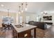 Kitchen with island, granite countertops, and stainless steel appliances at 429 Burgundy Se Ter, Atlanta, GA 30354