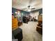 bedroom with bunk bed, dresser, and playful decor at 504 Plantation Creek Dr, Loganville, GA 30052