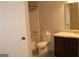 Clean bathroom featuring a shower/tub combo at 2405 Falls River Dr, Lithia Springs, GA 30122