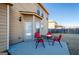 Backyard featuring a patio with outdoor seating and a fenced yard at 5345 Bucknell Trce, Cumming, GA 30028