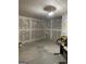 Unfinished basement with exposed walls and flooring at 793 Pixley Dr, Riverdale, GA 30296