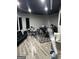 Music studio with drum kit, keyboard, and recording equipment at 793 Pixley Dr, Riverdale, GA 30296