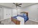 Bedroom with a wooden bed frame at 3252 Clairmont North Ne, Brookhaven, GA 30329