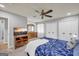 Main bedroom with a dresser and TV at 3252 Clairmont North Ne, Brookhaven, GA 30329