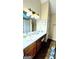 Bathroom with a vanity and shower at 65 Merideth Trce, Sharpsburg, GA 30277