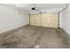 Spacious two-car garage with ample room for vehicles and storage at 1535 Valley Club Dr, Lawrenceville, GA 30044