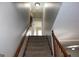 Carpeted staircase leading to the upper level at 155 Carriage Gate Dr, Sharpsburg, GA 30277