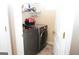 Convenient laundry room with washer and dryer included at 756 Stonehaven Chase, Mcdonough, GA 30253