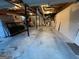 Unfinished basement area with lots of storage space at 135 Tuscany Trce, Dallas, GA 30157
