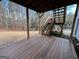 Spacious deck overlooking wooded backyard at 135 Tuscany Trce, Dallas, GA 30157
