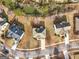 Bird's-eye view of a house and neighborhood at 985 Buckhorn Bnd, Locust Grove, GA 30248