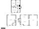 Detailed floor plan of the residence showing layout of rooms on both floors at 6667 Ridge Moore Dr, Peachtree Corners, GA 30360