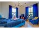Bright bedroom with hardwood floors and large windows at 2173 Anderson Se Ave, Covington, GA 30014