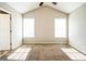 Bright bedroom with neutral walls and carpet flooring and ceiling fan at 221 Stagecoach Pass, Temple, GA 30179