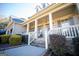 Charming front porch with stone steps and landscaping at 37 Waterstone Se Dr, Cartersville, GA 30121