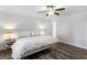 Main bedroom with en-suite bathroom and hardwood floors at 1200 Mount Carmel Rd, Mcdonough, GA 30253