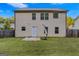 Large backyard with patio and privacy fence at 149 Pristine Dr, Locust Grove, GA 30248