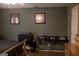 Bedroom featuring desk, storage, and art at 106 Gwenellen Dr, Locust Grove, GA 30248