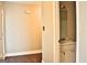 Small bathroom with sink, vanity, and shower at 901 Arbor Way, Mcdonough, GA 30253